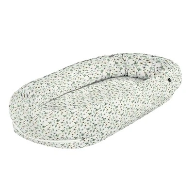 Alvi Schlummernestchen Jersey Organic Cotton Petit Fleurs 78x40 cm NEU - Bild 1 von 4