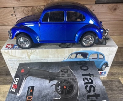 Tamiya 58572 VOLKSWAGEN BEETLE M-06 CHASSIS 1/10 ⚠️ Assembled And RTR! - Image 1 of 4