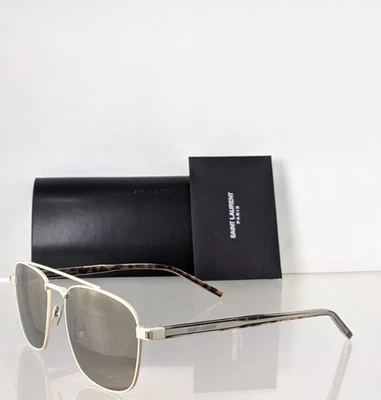 Nuevas gafas de sol auténticas YSL Saint Laurent SL 665 005 marco de 56 mm Foto 1 de 4