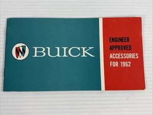 Buick Engineer Accessories Folleto Riviera Electra Wildcat Wagon Skylark 1962 - Imagen 1 de 18