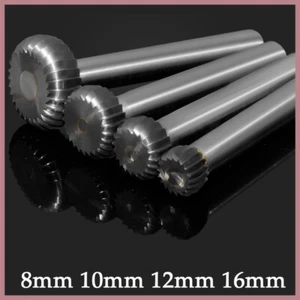 Broca de vástago de molienda cortadora de carburo sólido rebabas de lima rotativa tipo T 8 mm ~ 16 mm - Imagen 1 de 12