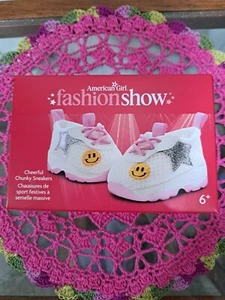 AMERICAN GIRL FASHION SHOW FOOTWEAR CHEERFUL CHUNKY SNEAKERS BNIB - Picture 1 of 1
