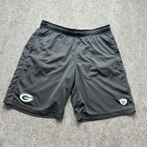 Green Bay Packers Nike Shorts Men Small Gray Training DRI-FIT 9" - Picture 1 of 17