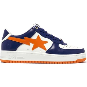 A Bathing Ape Bape Sta #3 M2 White Blue Orange Size 9 - Foto 1 di 6