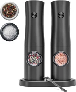 littneo Electric Salt and Pepper Grinder Set  - Picture 1 of 9