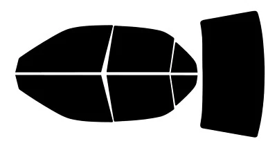 Kit de película de cerámica precortada para automóvil Mitsubishi Mirage sedán 1997-2001 tinte de ventana Foto 1 de 4