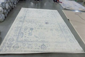 IVORY / SLATE 8' X 10' Back Stain Rug, Reduced Price 1172599027 ADR109S-8 - Picture 1 of 4