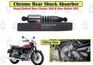 Rear "Shock Absorber - Shocker For Royal Enfield New Bullet & New Classic 350" - Picture 1 of 5