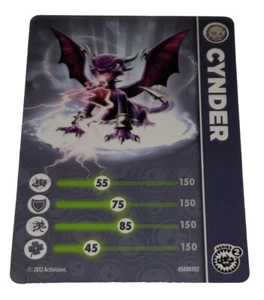 Skylanders Giants 2012 Video Game Trading card Activision Cynder - Picture 1 of 10