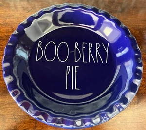 "Plato de pastel de plato profundo Rae Dunn BOO-BERRY PIE 10,5" ¡Nuevo! - Imagen 1 de 5