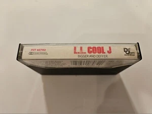 L.L. Cool J BAD BIGGER & DEFFER Def Jam rap hip hop cassette tape 1987  - Picture 1 of 2