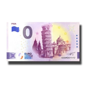 Billete de recuerdo de 0 euros Pisa Italia SEBM 2025-3 - Imagen 1 de 2