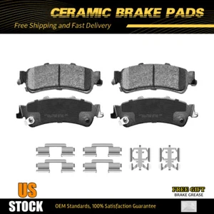 Rear Ceramic Brake Pads for Chevy Astro Silverado GMC Sierra 1500 Yukon Deville - Picture 1 of 7