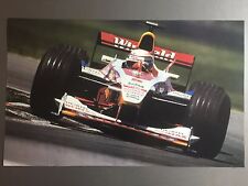 2000 Alex Zanardi’s Winfield Racing Indy Car Print Picture Poster RARE!! Awesome