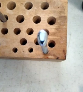 Vintage Craftool Co. Lederstempel - P206 Birnenschattierer - Bild 1 von 3