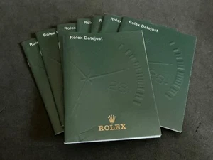 Auténtico folleto Rolex Datejust 2002/tu elección de mes - Imagen 1 de 4