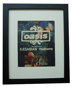 OASIS+DIG OUT YOUR SOUL TOUR+POSTER+AD+FRAMED+RARE ORIGINAL 2008+FAST WORLD SHIP - Imagen 1 de 7
