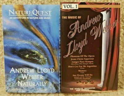 Vintage 1995 Cassette Tape Andrew Lloyd Webber Naturally & Starlite Orchestra - Image 1 of 4