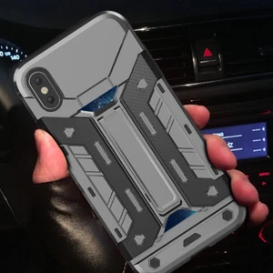 [Military Grade] Heavy Duty Hybrid Protective Case Cover For iPhone Samsung S9+ - Picture 1 of 7