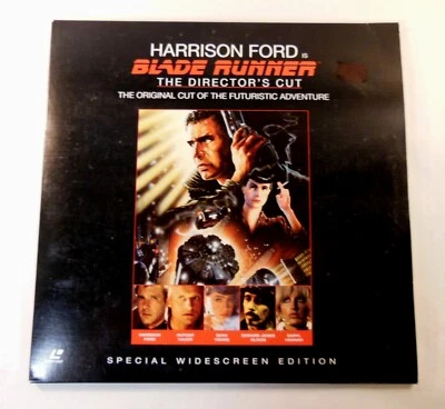 BLADE RUNNER, Director's Cut, Widescreen, CAV Standard Play Laserdiscs, 2 Discs - Image 1 of 4