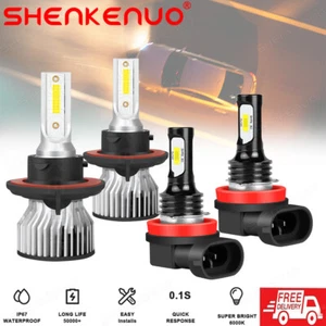 Para Para Kia Soul 2014-2020 9008/H13 + H11 LED Faro Hi/Lo + Luces Antiniebla - Imagen 1 de 18