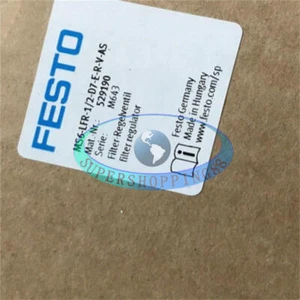 1 Stück Festo MS6-LFR-1/2-D7-ERV-AS 529190 Filter Druckminderventil NEU - Bild 1 von 6