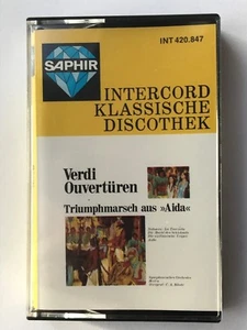 intercord klassische discothek - verdi ouverturen . cassette  - Picture 1 of 2