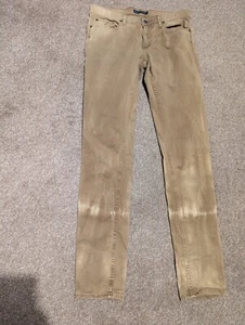 Jeans RALPH LAUREN beige W30 L31 uomo - Foto 1 di 13