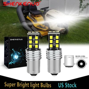 2 Bright White LED light bulbs for Cub Cadet LTX1045 LTX1046 LTX1046KW LTX1046M - Picture 1 of 12