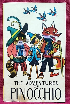 ✅🔥 1982 PINOCCHIO by Carlo Collodi Rare Russian edition in English - Image 1 of 4