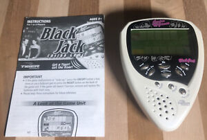 Tiger Electronics Casino Games BLACK JACK Hand held Game Hasbro 2003 With Manual