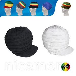 Jamaica Rasta Roots Africa Rastafari Marley Short Crown Hat Cap 100% Cotton S/M - Picture 1 of 72