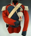 Veste neuve rouge 4th Lancer Regiment Kurka/Marine laine bleue sur mesure livraison rapide