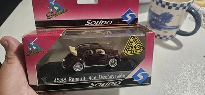 Solido #4538,1950 年代雷诺 4CV 软上衣 — 第 1/2 张图片