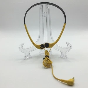 Sony Sports leichte vertikal kabelgebundene Kopfhörer - gelb (MDR-W014) - Bild 1 von 2