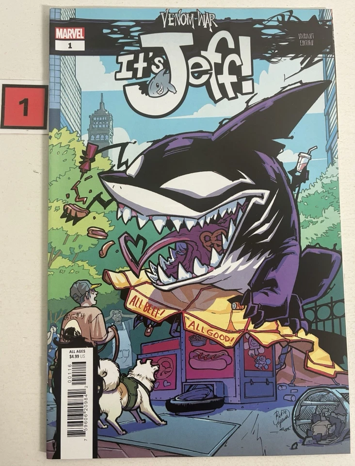 Venom War: It’s Jeff #1 ~ Rickie Yagawa 1:25 Incentive Variant (Marvel Rivals) - Image 1 of 1
