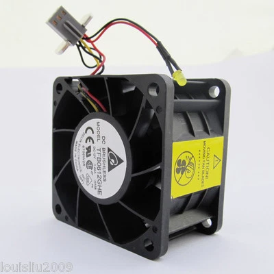 1pc Delta TFB0612GHE 12V 1.68A 60x60x38mm 6038 60mm Server 6P DC Cooling fan - Image 1 of 3