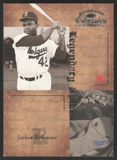 2004 Donruss Classics Legendary Spikes Jackie Robinson 044/100 #LS-41 Dodgers