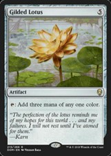 1x GILDED LOTUS - Rare - Dominaria - MTG - NM - Magic the Gathering