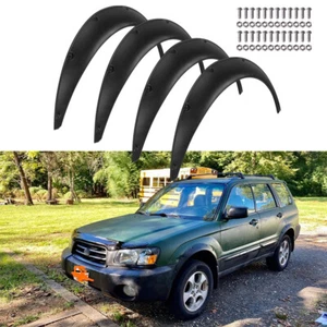 For Subaru Forester Fender Flares Extra Wide Body Kit Wheel Arches 3.5" 90mm - Picture 1 of 12