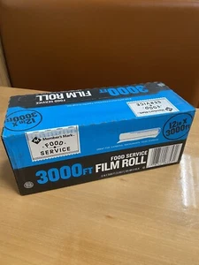 Member's Mark Food Service Plastic Saran Storage Film Wrap~12” X 3000’~READ DOCS - Picture 1 of 14