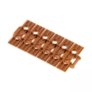 6x Lego Technic Chain Links 5x3x1 Light Nougat Link 6442980 42479 57518 - Picture 1 of 2