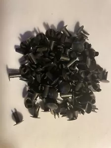 50 ~ 9/64 Zoll Durchmesser x 5/16 Fuß lang schwarze Oberfläche geteilte Nieten - Bild 1 von 1