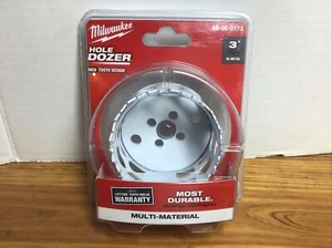 NUEVO Milwaukee Hole Dozer 3" BI-METAL Sierra de Agujero con Protector de Desgarro #49-56-0173 - Imagen 1 de 4