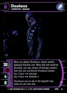 Star Wars TCG WOTC Revenge of the Sith Chewbacca (M) 3/110 - Picture 1 of 1