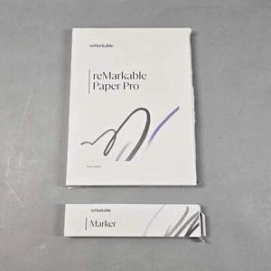 New Open-Box WiFi Only reMarkable Paper Pro 64GB Black RM02A - Picture 1 of 5