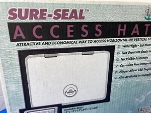 T & H Marine Supplies 11" X 15" No-Lock Hatch - Polar White (HAT-1115-2-DP) NEW - Bild 1 von 24
