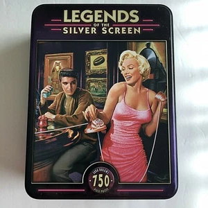 MasterPieces Jigsaw Puzzle 750 Pieces Java Dreams In Storage Tin Monroe Elvis - Picture 1 of 6