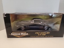 AMERICAN MUSCLE 1967 MUSTANG SHELBY GT500 1/18 SCALE 