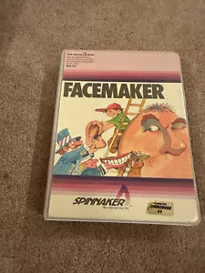 FACEMAKER - 1983 Commodore 64 Spinnaker Computer Video Game Cartridge TESTED! - Picture 1 of 4